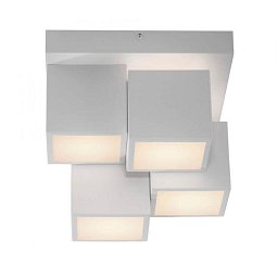 Obrázek pro produkt TETRIS LED stropní svítidlo bílé moderní kostka teplá bílá do obývacího pokoje 3000K - JUST LIGHT