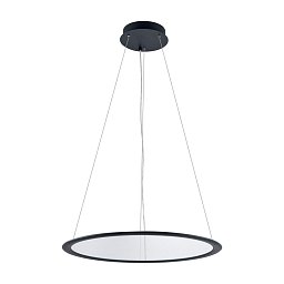 Obrázek pro produkt Deko-Light závěsné svítidlo LED panel čiré kulaté 50W DIM 3000/3500/4000K černá