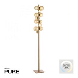 Obrázek pro produkt LED stojací svítidlo PURE Popup stmívatelné 2700-5000K bronz / amber / satin - PAUL NEUHAUS