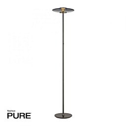 Obrázek pro produkt LED stojací svítidlo PURE Vitrum 2700K platina / kouřová - PAUL NEUHAUS