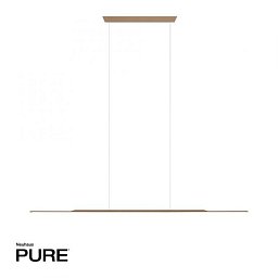 Obrázek pro produkt Závěsné svítidlo PURE Surface 125x25 nastavitelná výška 3000K bronz - PAUL NEUHAUS