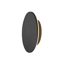 Obrázek pro produkt D-RING M nástěnné svítidlo, fáze, 2700/3000K, fáze, IP65, černá - BIG WHITE (SLV)