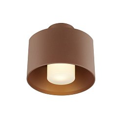 Obrázek pro produkt PHOTONI CYL nástěnné svítidlo k povrchové montáži, válcové, 1x max. 13W, E27, rezavé, černá barva - BIG WHITE (SLV)