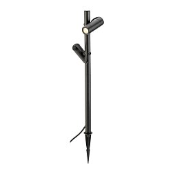 Obrázek pro produkt HELIA SLIM Pole double LED, venkovní stojací lampa, černá IP65 3000K - BIG WHITE (SLV)