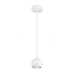 Obrázek pro produkt LIGHT EYE® 90 závěsné svítidlo, GU10, délka závěsu 150cm, 1x max. 6W, matně bílá - BIG WHITE (SLV)