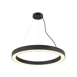 Obrázek pro produkt MEDO® RING 90 závěsné svítidlo, délka závěsu 300 cm, 3000/4000K, 110°, DALI, dotykové, černé. - BIG WHITE (SLV)