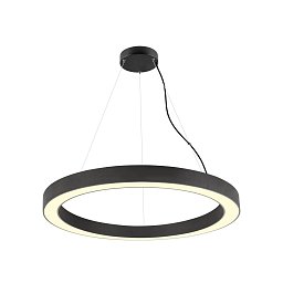 Obrázek pro produkt MEDO® RING 90 závěsné svítidlo, délka závěsu 300 cm, 3000/4000K, 110°, DALI, černá barva. - BIG WHITE (SLV)
