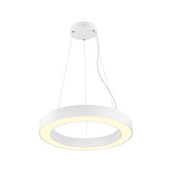 Obrázek pro produkt MEDO® RING 60 závěsné svítidlo, délka závěsu 300 cm, 3000/4000K, 110°, PHASE, bílé. - BIG WHITE (SLV)