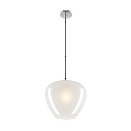 Obrázek pro produkt PANTILO CONVEX 40 závěsné svítidlo, 150cm, E27, max. 40W, bílé - BIG WHITE (SLV)