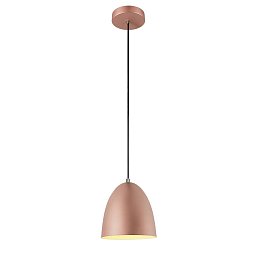 Obrázek pro produkt PRO CONE 20 závěsné svítidlo, délka závěsu 250cm, E27, 1x max. 60W, měděná / bílá - BIG WHITE (SLV)