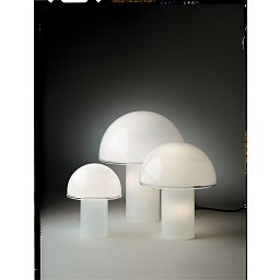 Obrázek pro produkt Stolní lampa ONFALE GRANDE 1x42W opál sklo, výška 26cm - ARTEMIDE