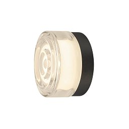 Obrázek pro produkt CYFT WAVE nástěnné a stropní přisazené svítidlo, 2700/3000/4000 K, 6,5 W, FÁZE, černá - BIG WHITE (SLV)