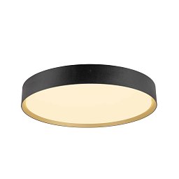 Obrázek pro produkt DECONA nástěnný a stropní svítidlo, kulaté, 2700/3000K, 23W, PHASE, černé / zlaté - BIG WHITE (SLV)