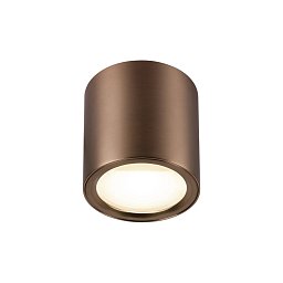 Obrázek pro produkt OCULUS nástěnný svítidlo, kulatý, 2000-3000K, 11W, Dim-to-Warm, PHASE, 100°, tmavě měděný - BIG WHITE (SLV)