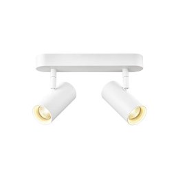 Obrázek pro produkt NOBLO® nástěnné a stropní svítidlo, double, kulaté, 2700K, 12W, PHASE, 32°, bílé - BIG WHITE (SLV)