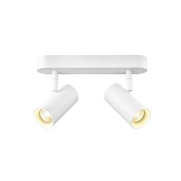 Obrázek pro produkt NOBLO® nástěnný a stropní svítidlo, double, kulaté, 3000K, 12W, PHASE, 32°, bílé - BIG WHITE (SLV)