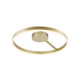Obrázek pro produkt ONE nástěnné a stropní svítidlo, kulaté, 2700/3000K, 23W, DALI, Dotykové ovládání, 130°, mosazné - BIG WHITE (SLV)