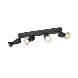 Obrázek pro produkt PURI 2.0 Basic nástěnné a stropní svítidlo, dlouhé provedení, 4 x max. 6W GU10, černé - BIG WHITE (SLV)