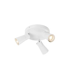 Obrázek pro produkt PURI 2.0 Cone nástěnné a stropní svítidlo, kulaté, 3 x max. 6W GU10, bílé - BIG WHITE (SLV)