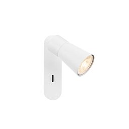 Obrázek pro produkt PURI 2.0 Cone nástěnné a stropní svítidlo, vypínač, obdélníkový, 1x max. 6W GU10, bílá - BIG WHITE (SLV)