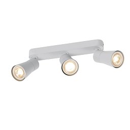 Obrázek pro produkt PURI 2.0 Cone nástěnné a stropní svítidlo, dlouhé provedení, 3 x max. 6W GU10, šedá - BIG WHITE (SLV)