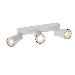 Obrázek pro produkt PURI 2.0 Dome nástěnné a stropní svítidlo, dlouhé provedení, 3 x max. 6W GU10, šedá - BIG WHITE (SLV)