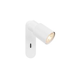 Obrázek pro produkt PURI 2.0 Tube nástěnné a stropní svítidlo, vypínač, obdélníkový, 1x max. 6W GU10, bílá - BIG WHITE (SLV)