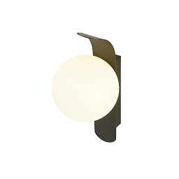 Obrázek pro produkt SUN nástěnné svítidlo, kulaté, 1x max. 40W, LED žárovka, G9, PHASE, černé - BIG WHITE (SLV)
