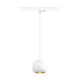 Obrázek pro produkt LIGHT EYE® 150 3~ závěsné svítidlo, GU10, délka závěsu 150cm, 1x max. 13W, matně bílá - BIG WHITE (SLV)