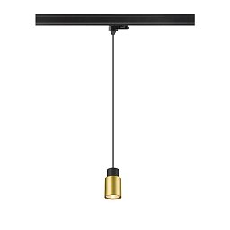 Obrázek pro produkt PURI 2.0 Tube 3~ závěsné světlo, GU10, délka závěsu 200cm, 1x max. 6W, černá/zlatá - BIG WHITE (SLV)