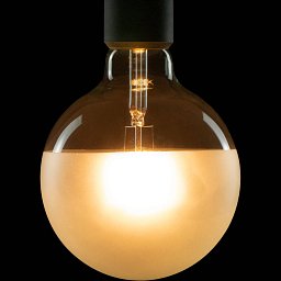 Obrázek pro produkt LED Koule 125 Half Moon LED žárovka, E27, PHASE, 7W, 2700K - BIG WHITE (SLV)