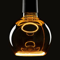 Obrázek pro produkt LED Plovoucí Globus 125 LED žárovka, kouřově černá, E27, PHASE, 6W, 1900K - BIG WHITE (SLV)