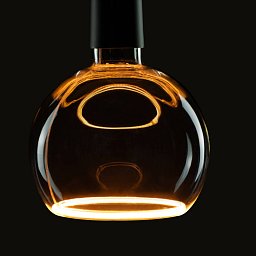 Obrázek pro produkt LED Plovoucí Globus 150 LED žárovka, kouřově černá, E27, PHASE, 6W, 1900K - BIG WHITE (SLV)