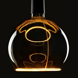 Obrázek pro produkt LED plovoucí glóbus 200 LED žárovka, kouřově černá, E27, PHASE, 6W, 1900K - BIG WHITE (SLV)