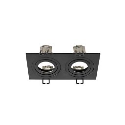 Obrázek pro produkt NEW TRIA® 155 podhledový kroužek, D: 17 Š: 9 V: 4 cm, dvousvítidlo, IP 20, černý - BIG WHITE (SLV)