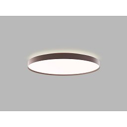 Obrázek pro produkt LED2 Stropní svítidlo TORO 80 P/N, CF DALI/PUSH DIM 80+12W 3000K/4000K hnědá - LED2 Lighting