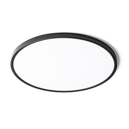Obrázek pro produkt LANA 60 přisazená černá plast 230V LED 50W  3000K 4000K 6000K - RED - DESIGN RENDL