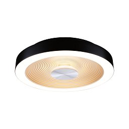 Obrázek pro produkt LED stropní svítidlo Volea IP44 3000K / 230V 3,5 / 13W stmívatelné černá/zlatá - PAULMANN