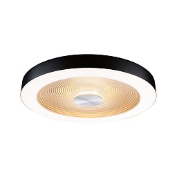 Obrázek pro produkt LED stropní svítidlo Volea IP44 3000K / 230V 4 / 18,5W stmívatelné černá/zlatá - PAULMANN