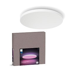 Obrázek pro produkt Hue WACA Datura XL stropní svítidlo LED 67W 5390lm 2000-6500K RGB 57,4cm kulaté IP20, bílé - PHILIPS