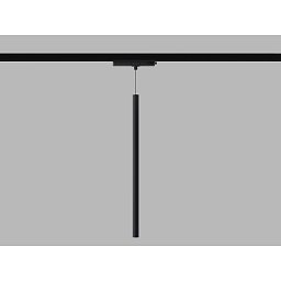 Obrázek pro produkt LED2 Lištové svítidlo TRACK MIKY SLIM 55, B DALI/PUSH DIM 6W 3000K UGR černá - LED2 Lighting