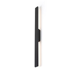 Obrázek pro produkt BONAREA 104 nástěnná černá satinovaný akryl 230V LED 18W 120° IP54 3000K - RED - DESIGN RENDL