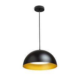 Obrázek pro produkt GLADYS 40 závěsná černá/zlatá 230V E27 30W - RED - DESIGN RENDL