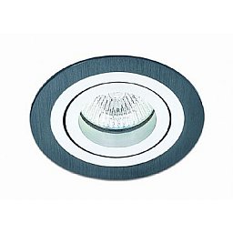 Obrázek pro produkt Vestavné svítidlo Aluminio Negro, černá 7W 500lm 3000K LED 230V - BPM