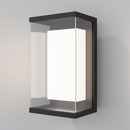 Obrázek pro produkt Nástěnné svítidlo Baker Street 3000K 10W teplá bílá 420lm černý hliník IP65  - MAYTONI