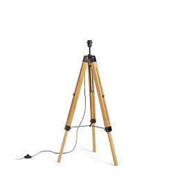 Obrázek pro produkt ALVIS stojanový podstavec bambus/černá 230V E27 15W - RED - DESIGN RENDL