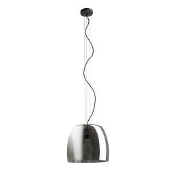 Obrázek pro produkt ORLANDO 35 závěsná kouřové sklo/černá 230V E27 24W - RED - DESIGN RENDL