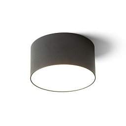 Obrázek pro produkt LARISA R 12 DIMM stropní černá 230V LED 10W 3000K 4000K 6500K - RED - DESIGN RENDL