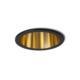 Obrázek pro produkt ORCO zápustná černá/zlatá 230V GU10 9W - RED - DESIGN RENDL