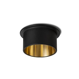 Obrázek pro produkt ORTA zápustná černá/zlatá 230V GU10 9W - RED - DESIGN RENDL